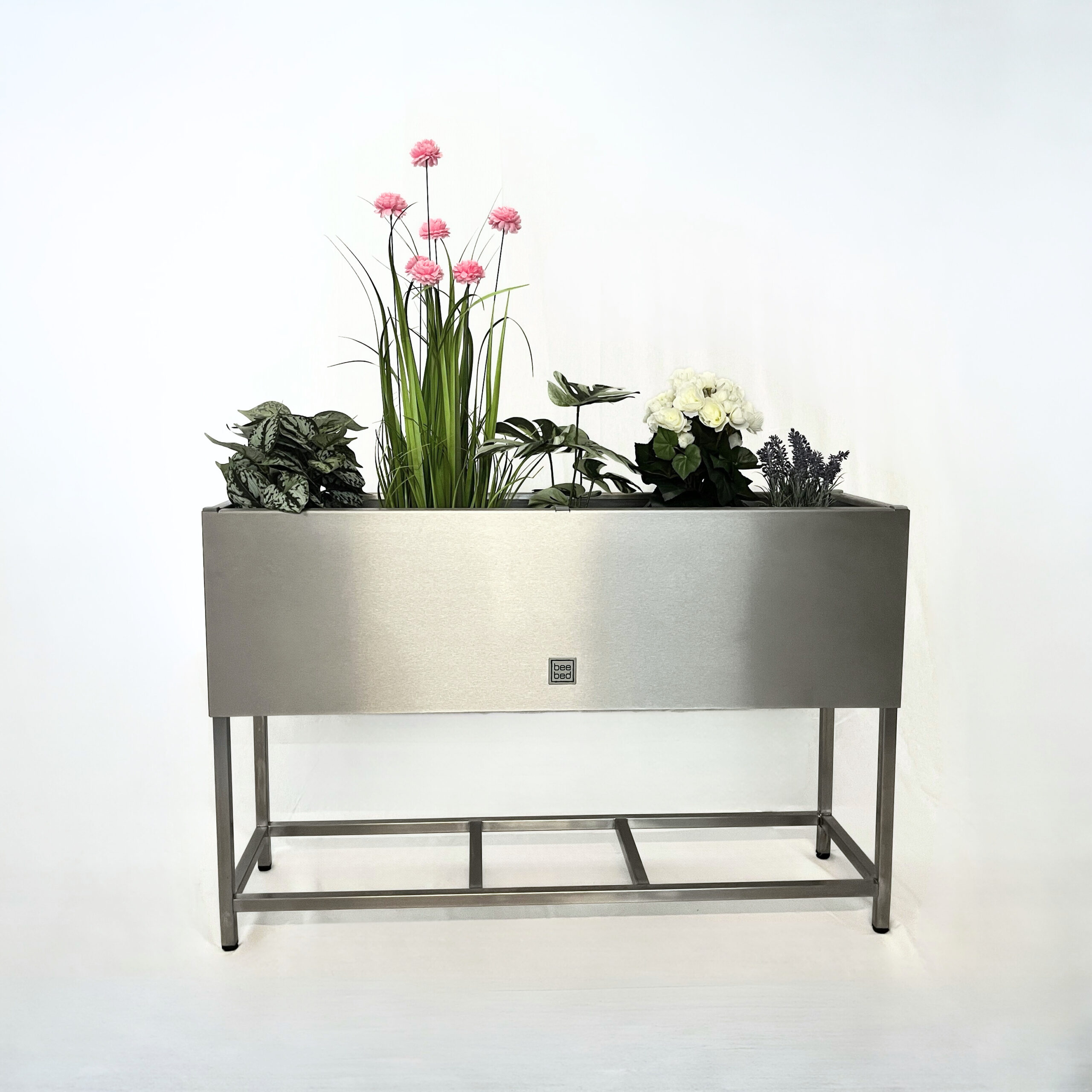 Langlebiges Hochbeet aus Edelstahl - Hochbeet Basis Set von beebed